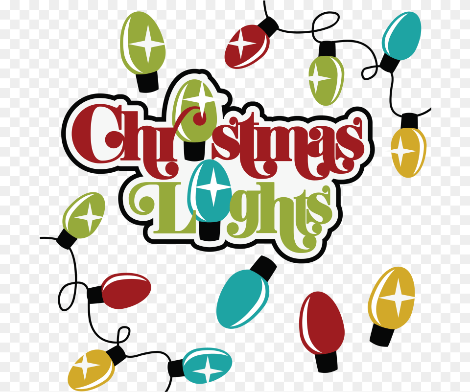 Christmas Lights Collection Clipart Icons Christmas Light String Clipart, Food, Sweets, Dynamite, Weapon Free Png