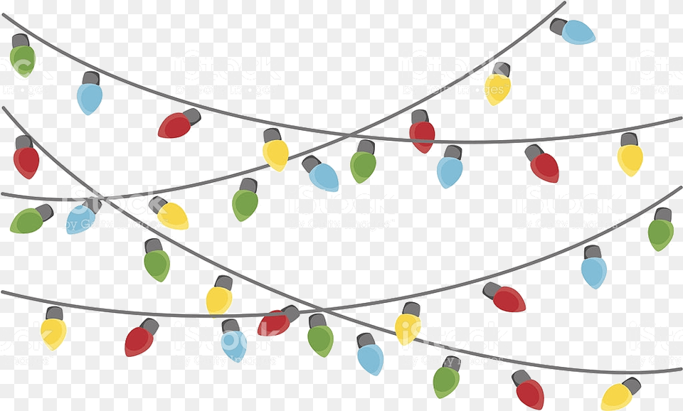 Christmas Lights Hanging Clipart, Accessories, Nature, Night, Outdoors Png