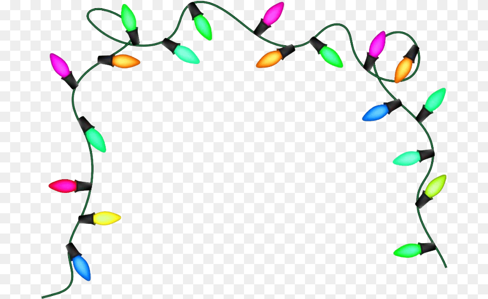 Christmas Lights File Christmas Lights Transparent Background, Flower, Petal, Plant, Accessories Png Image