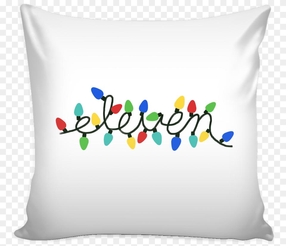 Christmas Lights Stranger Things Christmas Lights Portable Network Graphics, Cushion, Home Decor, Pillow Free Transparent Png