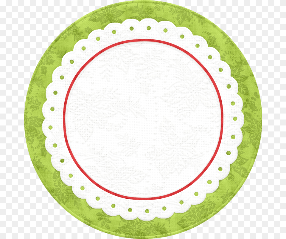 Christmas Linen Christmas Xmas And Clip Art, Plate, Oval, Food, Meal Free Png Download