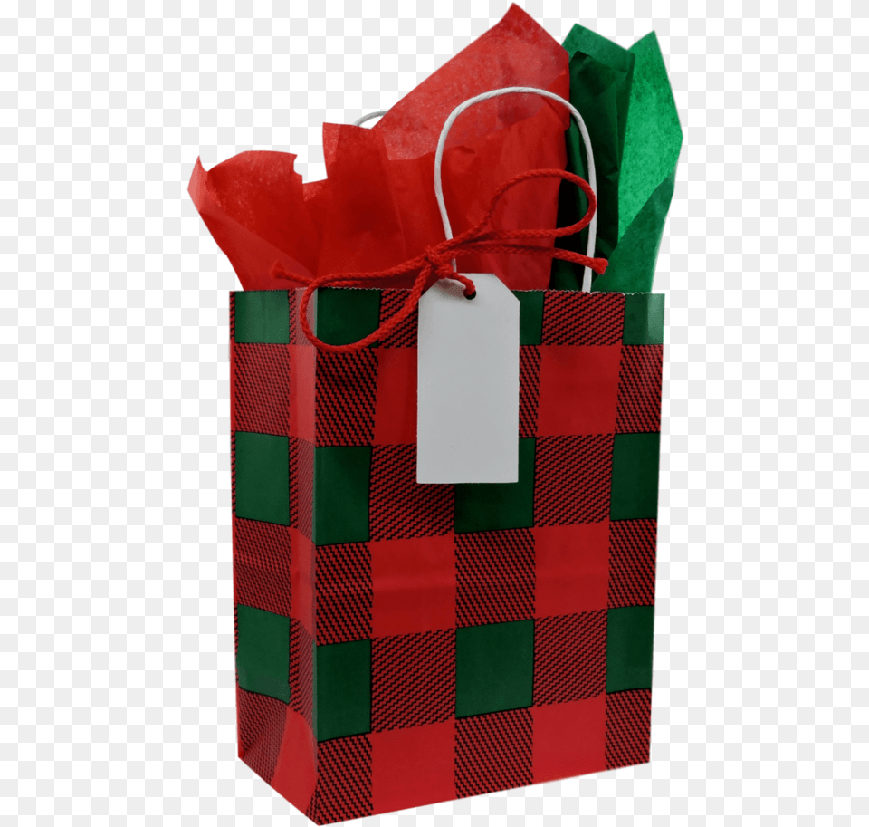 Christmas Lumberjack Cub Two Second Gift Wrap, Bag, Accessories, Handbag, Paper Free Png Download