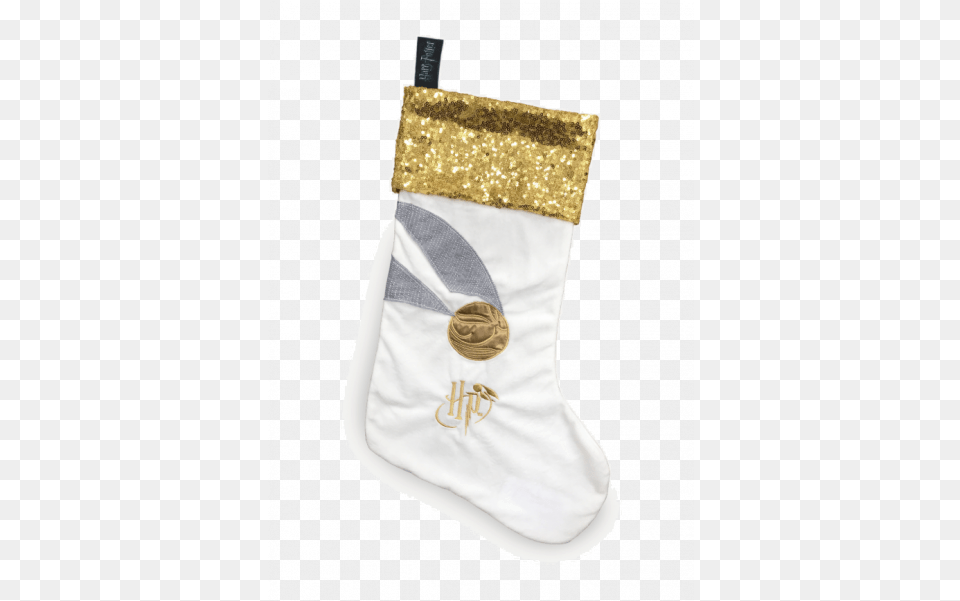Christmas Magic Golden Snitch Stocking Christmas Stocking, Clothing, Hosiery, Gift, Christmas Decorations Png