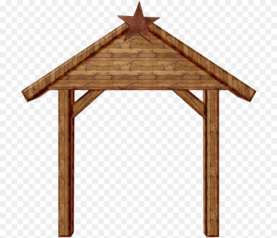 Christmas Manger Transparent Christmas Day, Outdoors, Wood Free Png