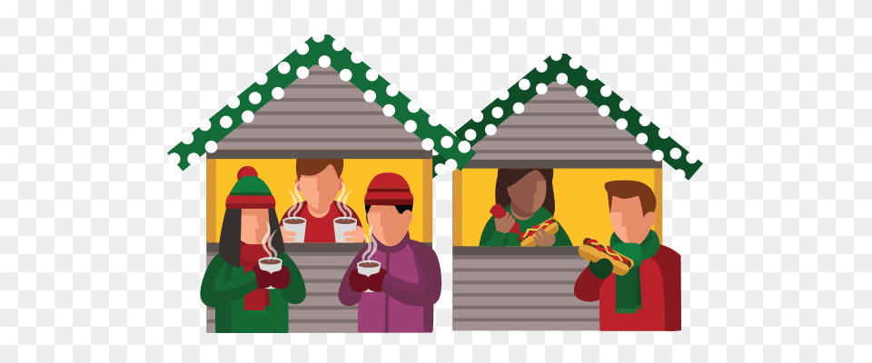 Christmas Market Clip Art, Adult, Rural, Person, Outdoors Free Transparent Png