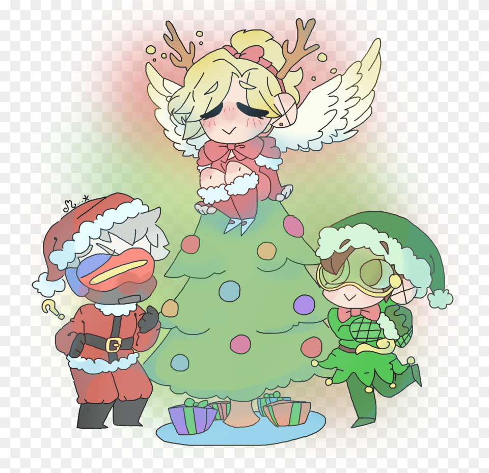 Christmas Mei For Download Overwatch Christmas Face, Head, Person, Baby Free Transparent Png