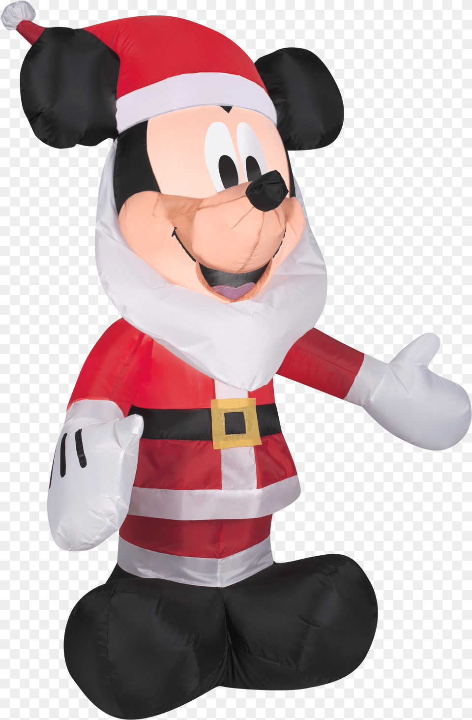 Christmas Mickey Mouse Images Inflatable Mickey Santa, Baby, Person Png