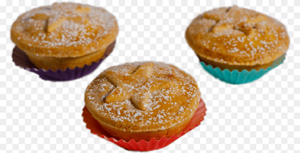 Christmas Mince Pies 3 Muffin, Cake, Cream, Cupcake, Dessert Free Png