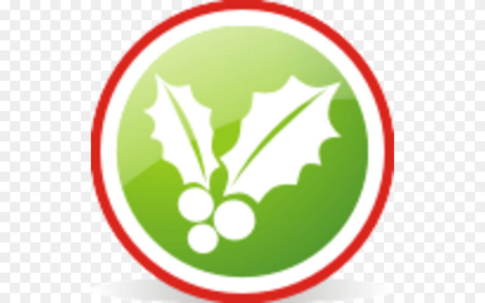 Christmas Mistletoe, Leaf, Plant, Logo, Food Free Png Download