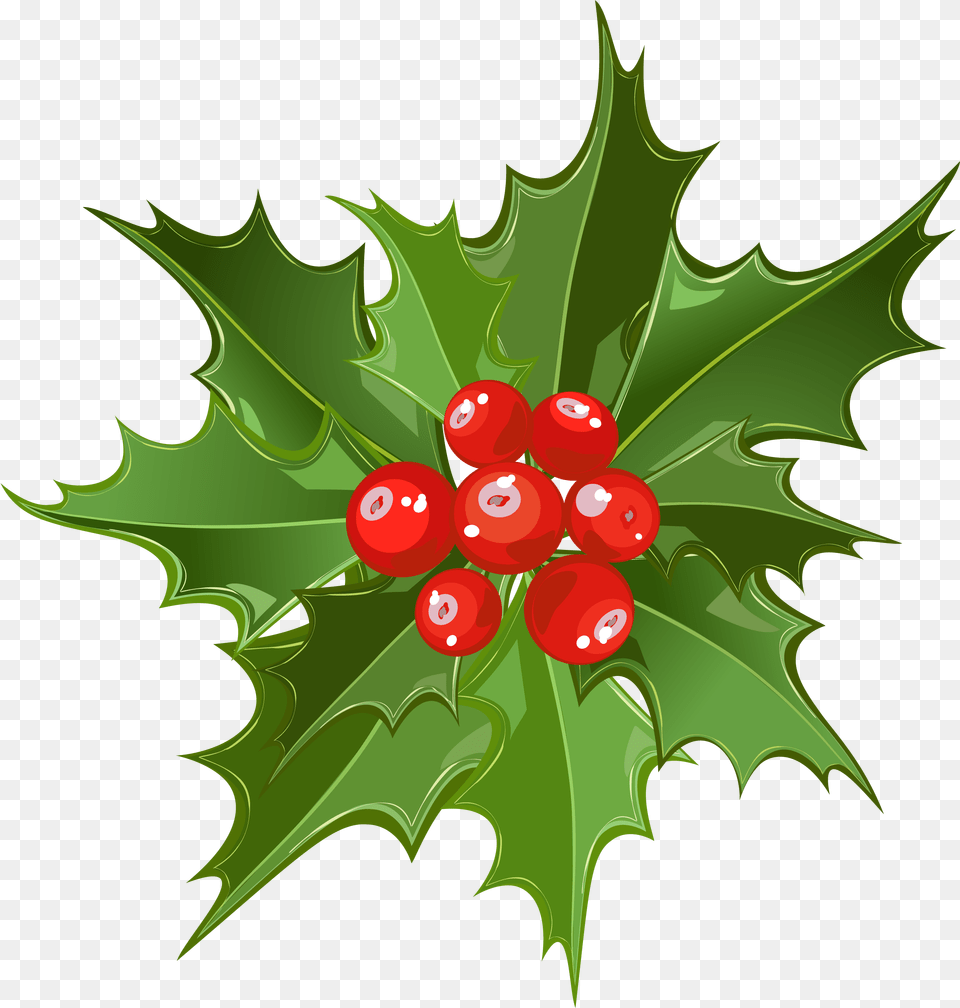 Christmas Mistletoe Clipart Mistletoe Hd, Leaf, Plant, Food, Fruit Free Transparent Png