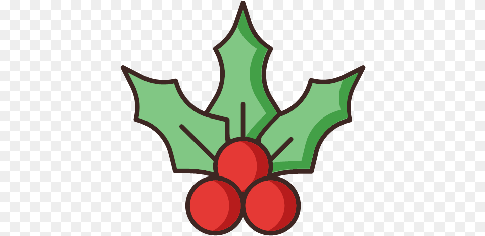 Christmas Mistletoe Icon, Leaf, Plant, Food, Fruit Free Png