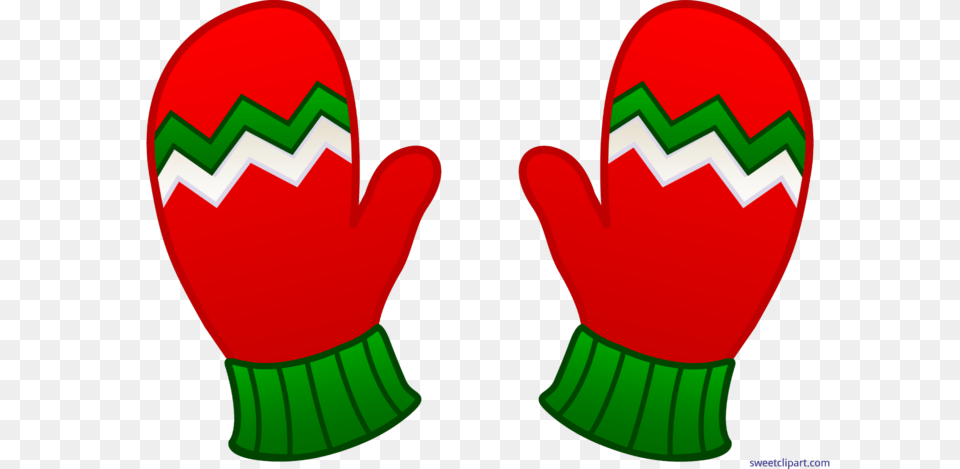 Christmas Mittens Clip Art, Clothing, Glove, Food, Ketchup Free Png Download