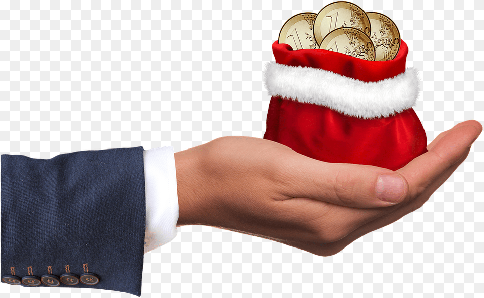 Christmas Money Money Gift Hand Keep Give Dollar Indian Money In Hand, Body Part, Finger, Person, Baby Png Image