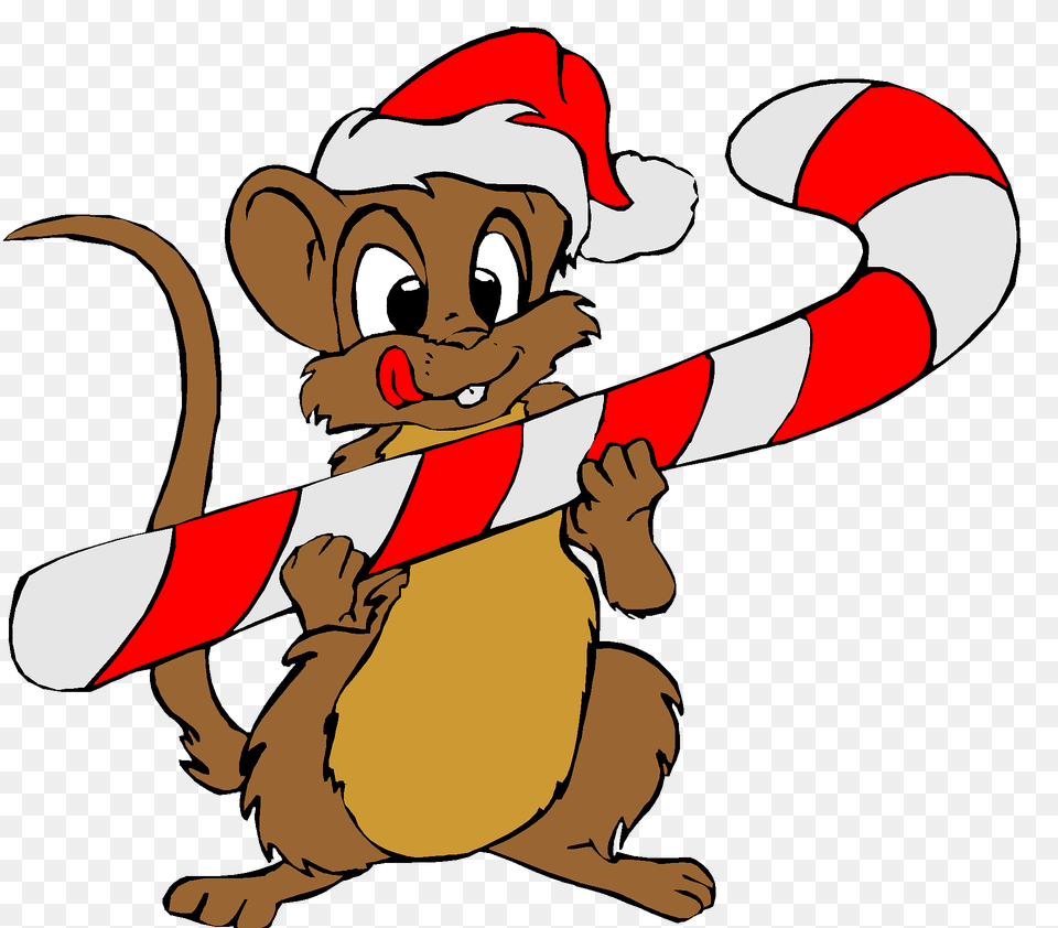 Christmas Mouse Clipart, Baby, Person, Food, Sweets Png Image