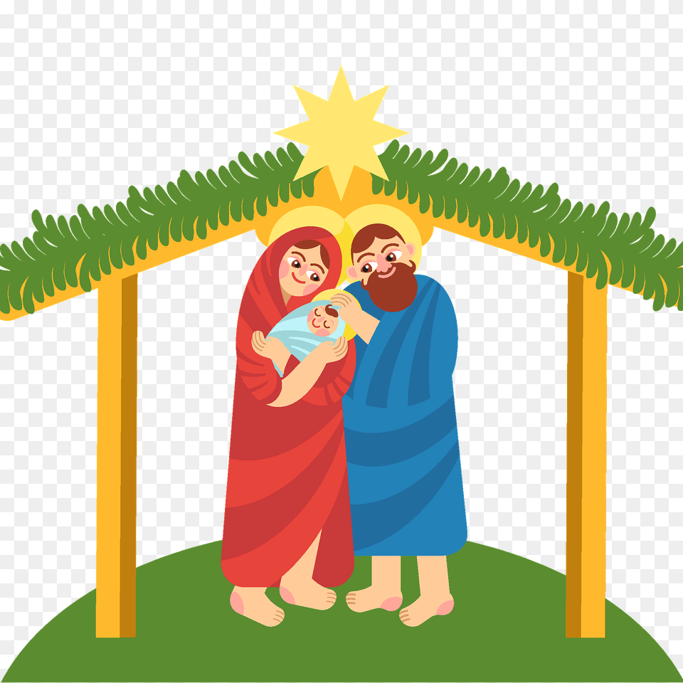 Christmas Nativity Clipart, Adult, Male, Man, Person Free Png Download