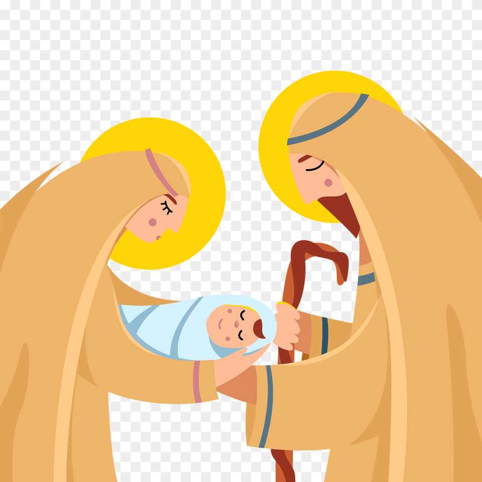 Christmas Nativity Clipart, Photography, Face, Head, Person Free Png Download