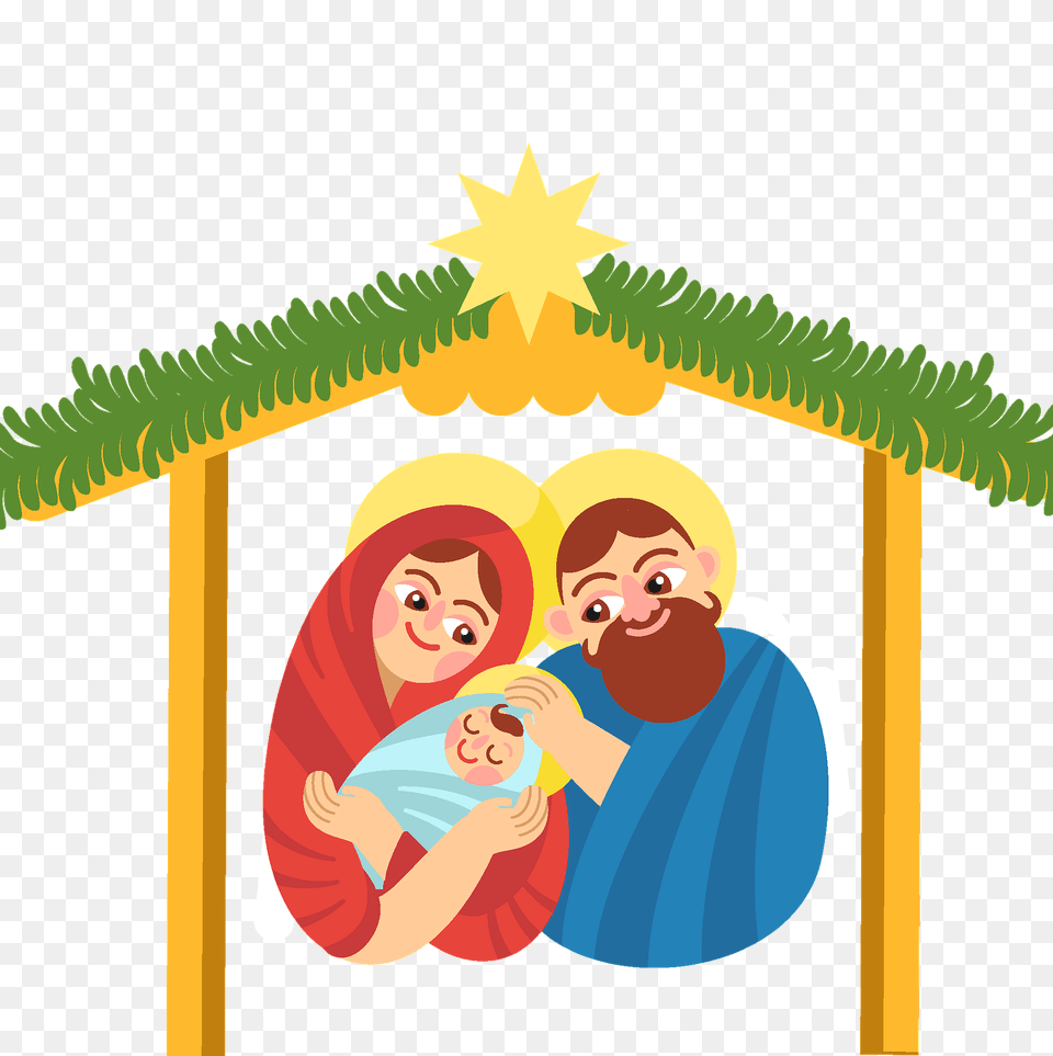 Christmas Nativity Clipart, People, Person, Baby, Face Free Transparent Png