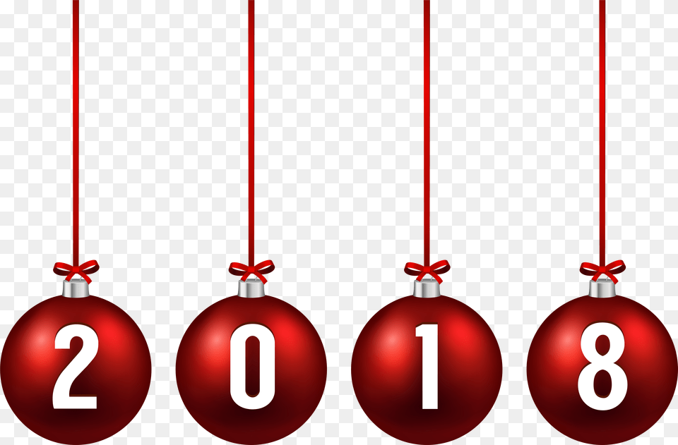Christmas New Year Clip Art Balls Image Christmas Balls 2019, Number, Symbol, Text Free Png Download