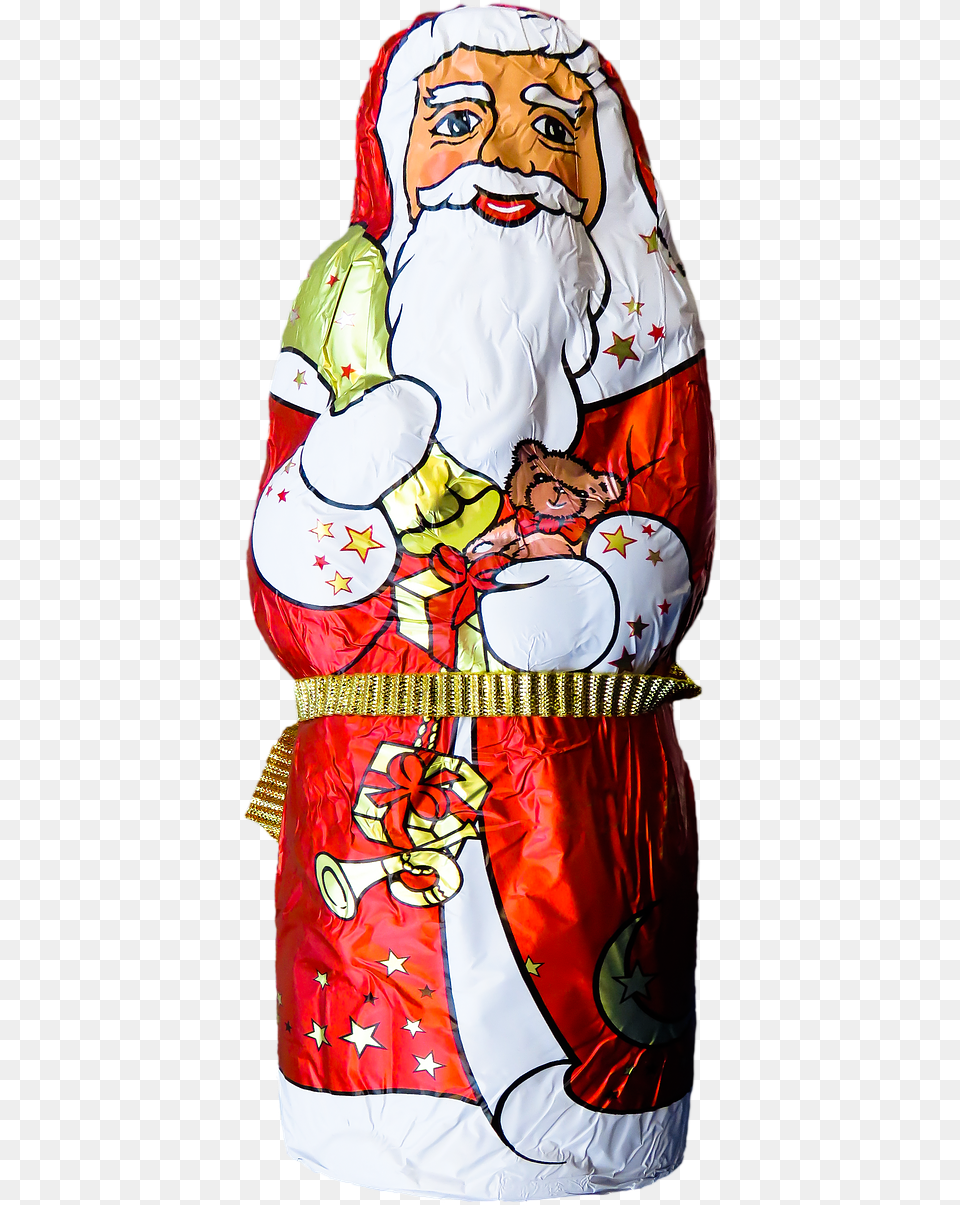 Christmas Nicholas Santa Claus Clothing, Coat, Adult, Person Png Image