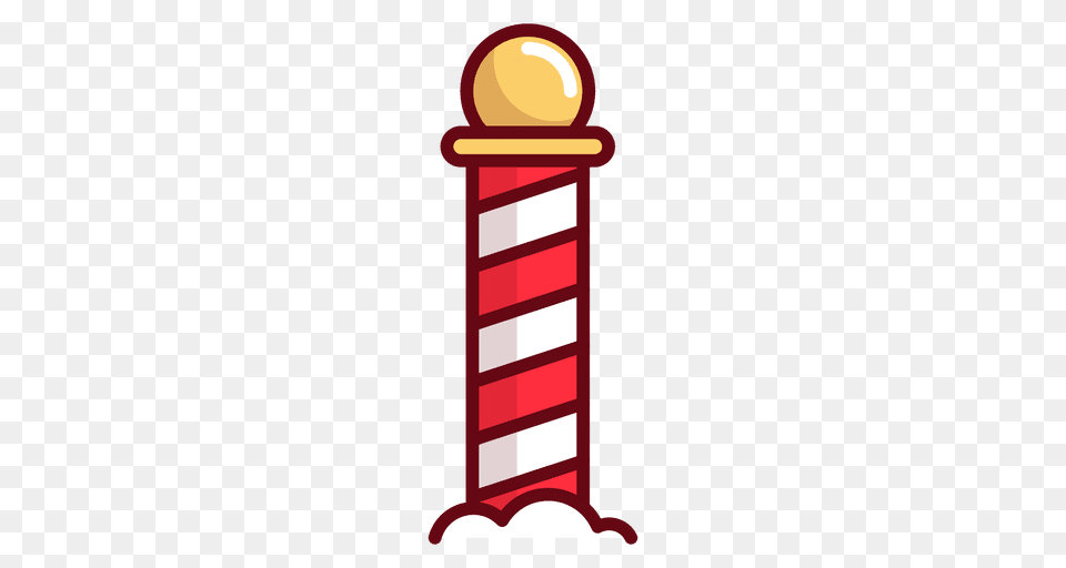 Christmas North Pole Cane, Mailbox Png Image