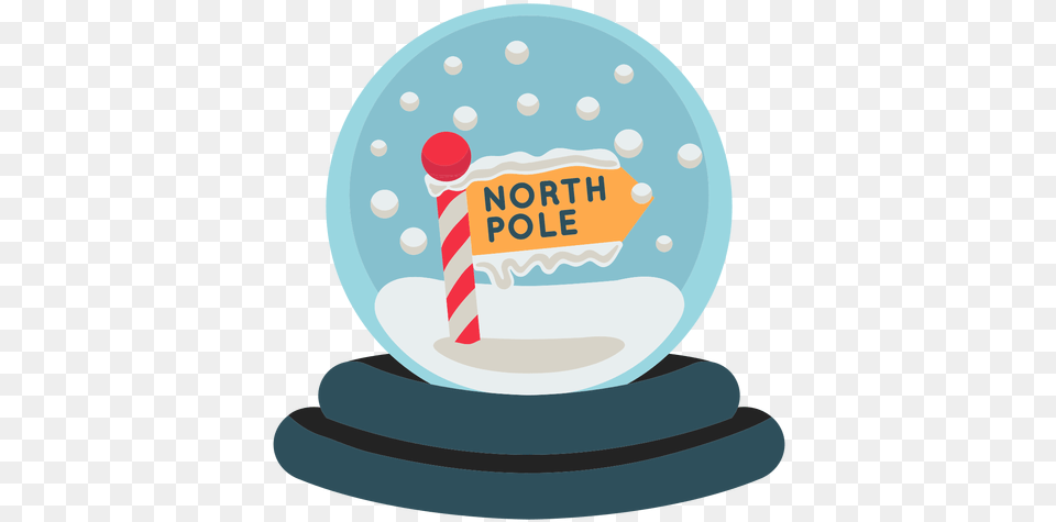 Christmas North Pole Snowglobe Icon U0026 Svg Dot, Birthday Cake, Cake, Cream, Dessert Png