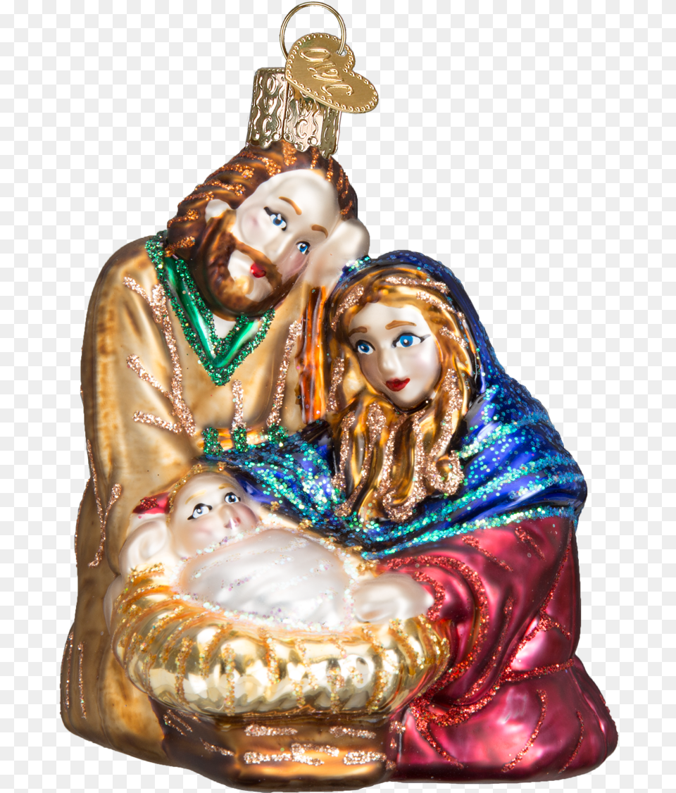 Christmas Ornament, Figurine, Adult, Bride, Face Free Transparent Png