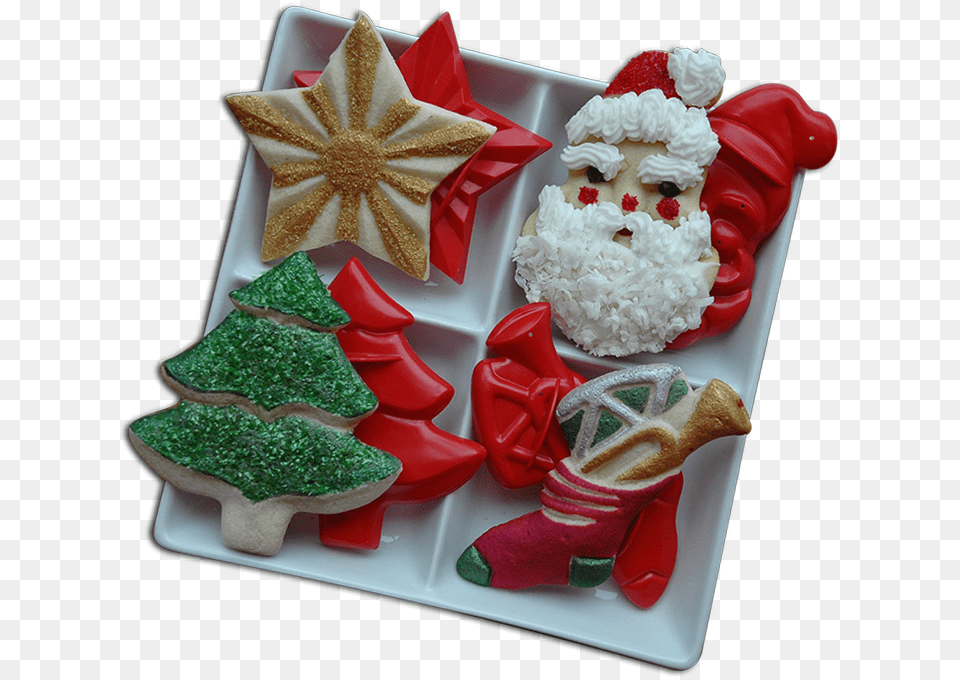 Christmas Ornament, Food, Sweets, Cream, Dessert Png Image