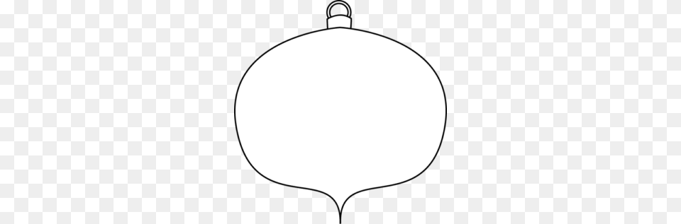 Christmas Ornament Black And White Clip Art, Lamp, Astronomy, Moon, Nature Png Image
