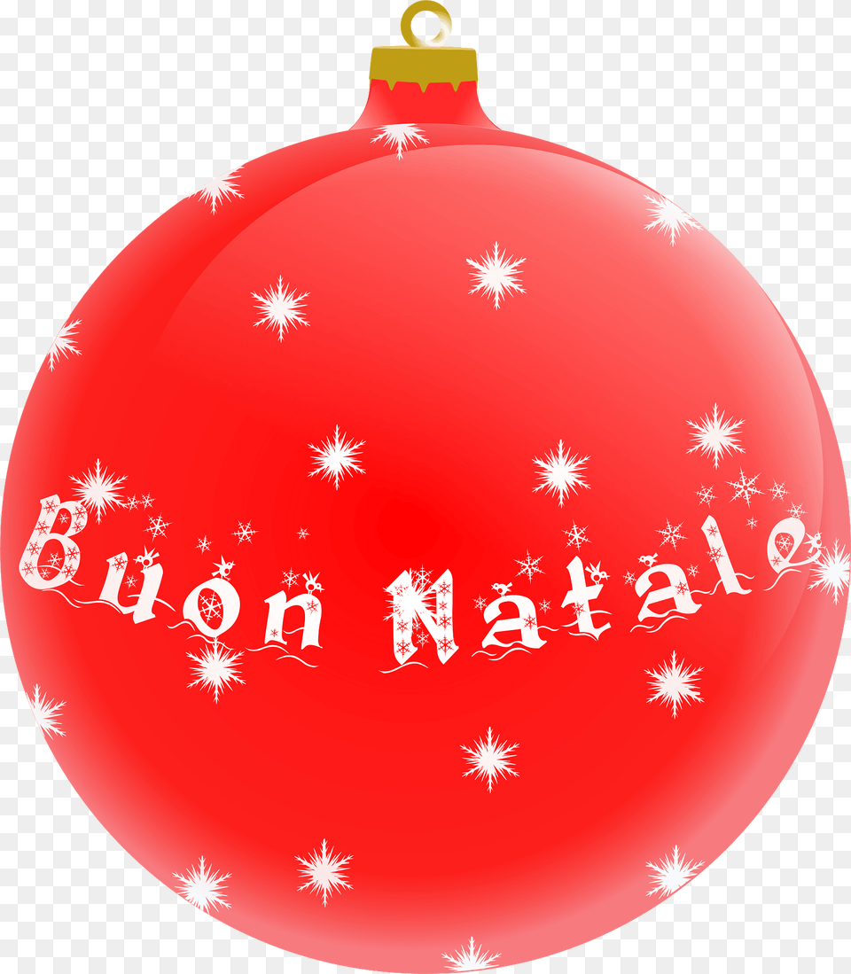 Christmas Ornament Buon Natale Clipart, Balloon, Accessories Png Image