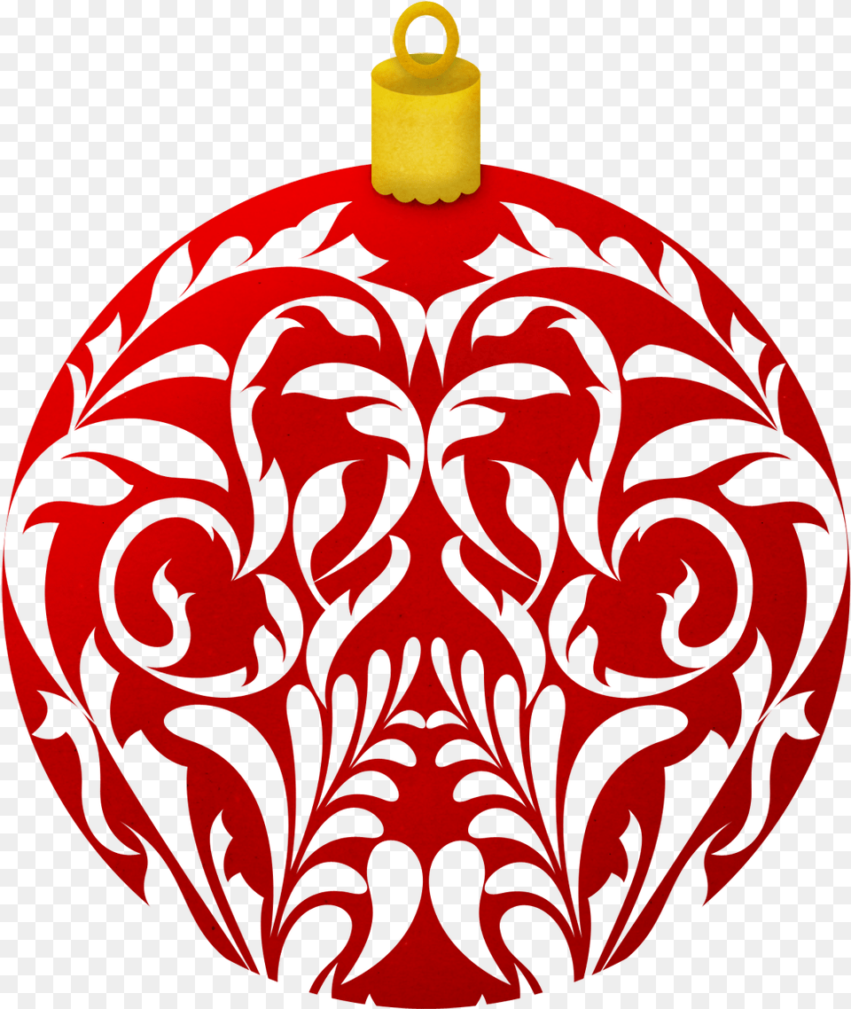 Christmas Ornament Clip Art Circle, Accessories, Pattern, Graphics, Floral Design Free Png