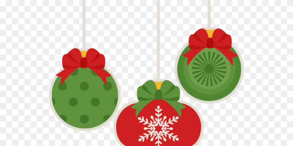 Christmas Ornament Clipart Orniment Cute Ornament Christmas Party Red And Green, Food, Fruit, Plant, Produce Free Png Download