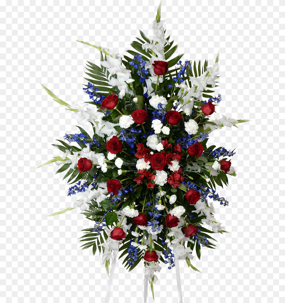 Christmas Ornament Red White And Blue Flowers Sprays, Flower, Flower Arrangement, Flower Bouquet, Plant Png
