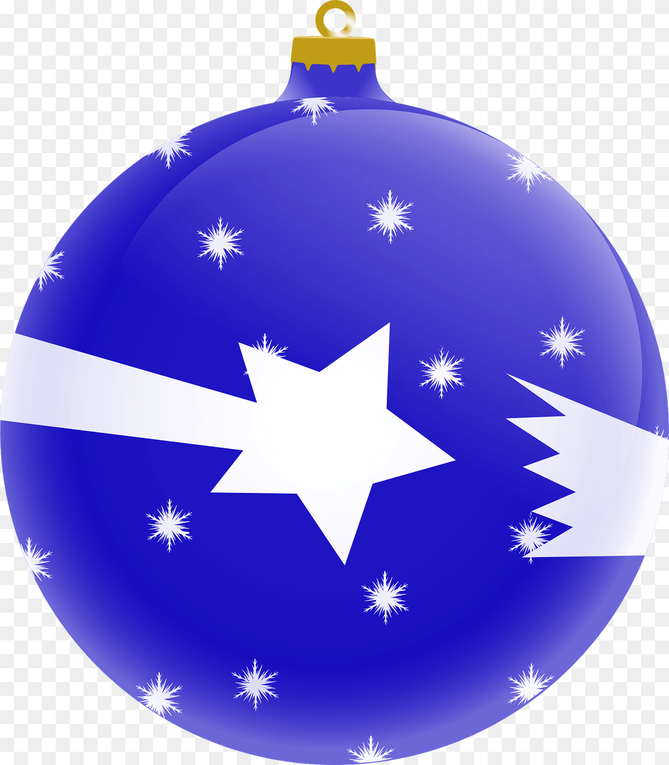 Christmas Ornament With Star Clipart, Symbol, Star Symbol Free Png