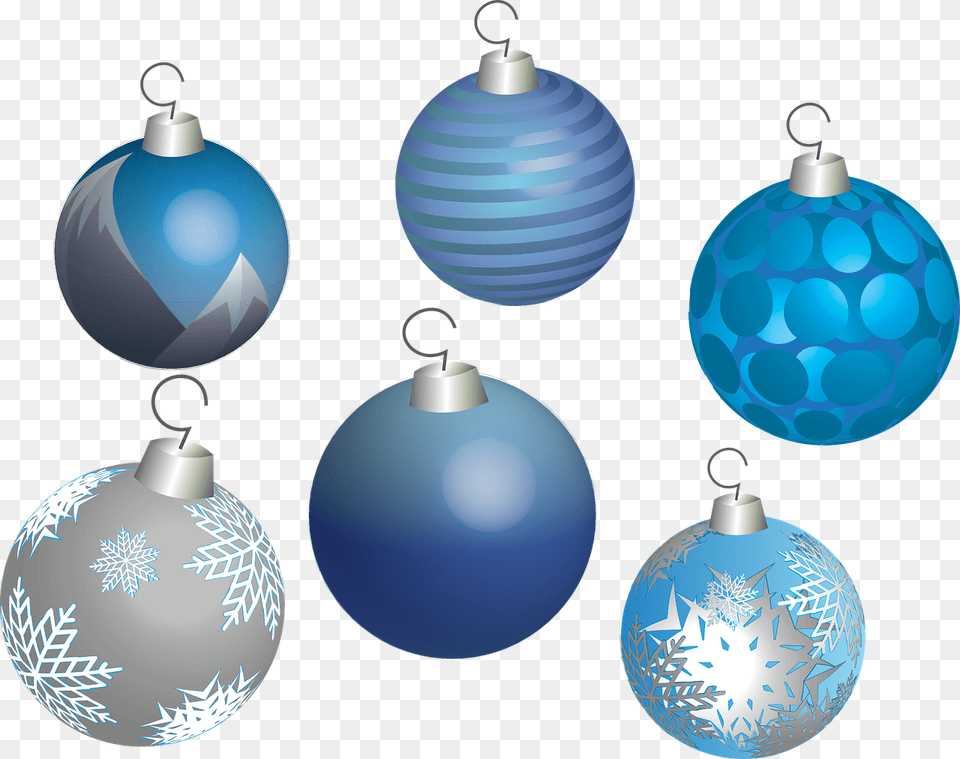 Christmas Ornaments Blue Ball Clipart, Accessories, Earring, Jewelry, Sphere Png