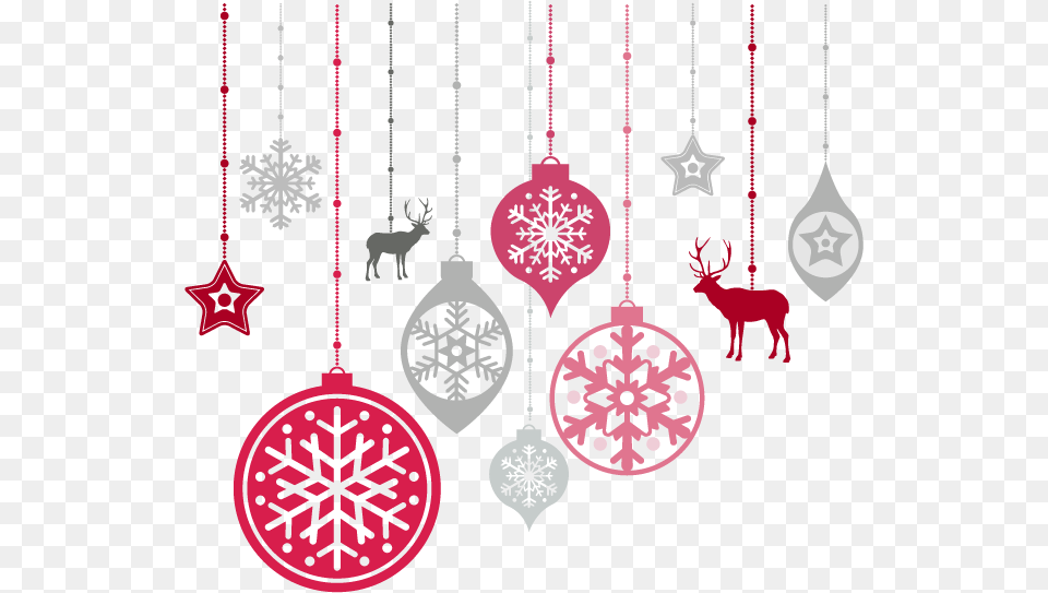 Christmas Ornaments New Year Decoration Vector, Accessories, Jewelry, Necklace, Animal Free Transparent Png