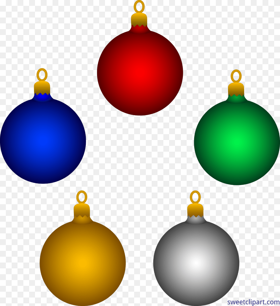 Christmas Ornaments Set Clip Art, Accessories, Earring, Jewelry, Lighting Free Transparent Png