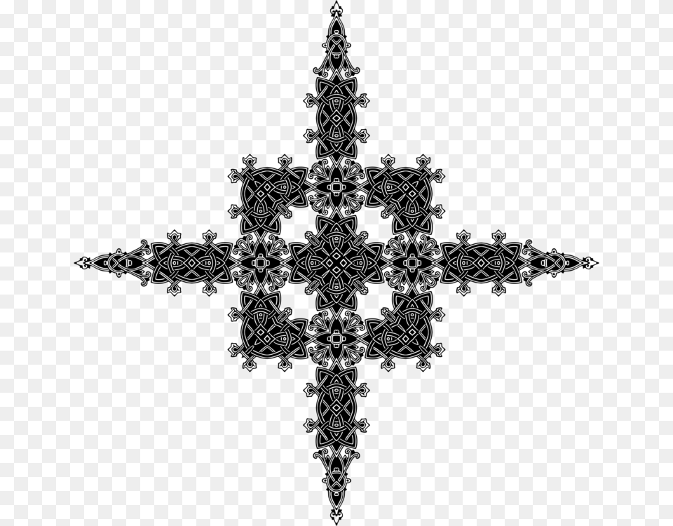 Christmas Ornamentsymmetrysymbol, Gray Free Png