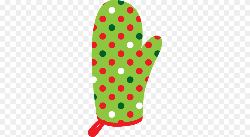 Christmas Oven Mitt Clip Art Cibo Kitchen Clipart, Pattern, Clothing, Glove, Applique Free Transparent Png