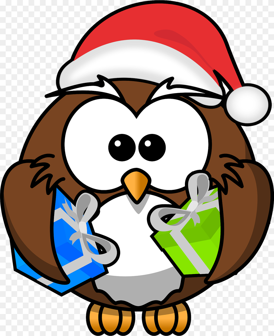 Christmas Owl Clipart, Nature, Outdoors, Snow, Snowman Free Transparent Png