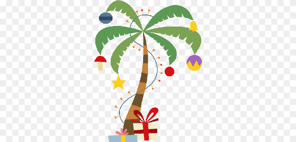 Christmas Palm Tree U0026 Treepng Christmas Palm Tree, Art, Graphics, Plant, Animal Free Transparent Png