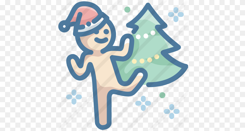 Christmas Party Christmas Icons Fictional Character, Outdoors, Nature, Snow, Baby Free Transparent Png