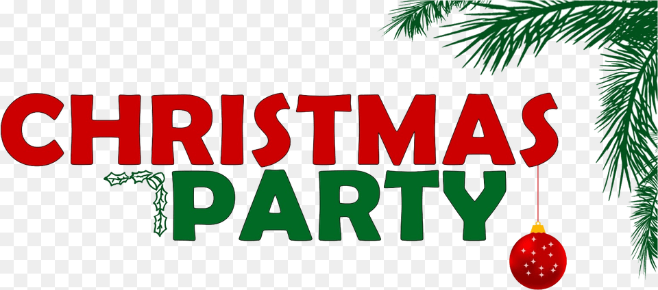 Christmas Party Merry Christmas Party, Plant, Tree, Conifer, Food Free Png Download