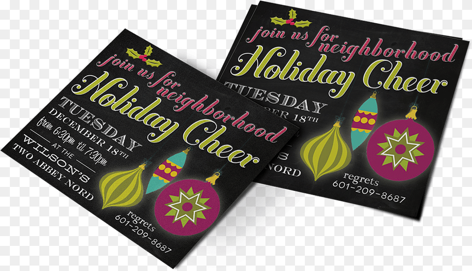Christmas Party Invitation Emblematic Creative Brand Flyer, Advertisement, Poster, Paper, Text Png Image