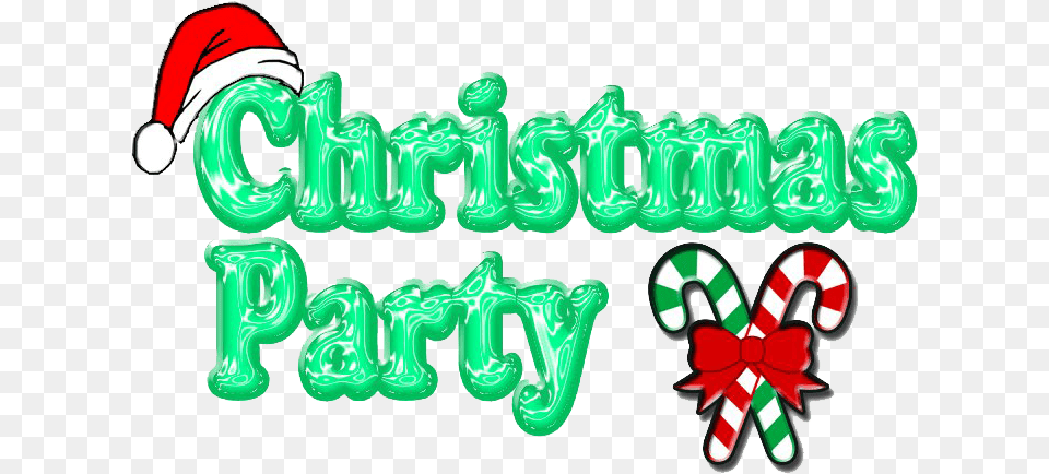 Christmas Party Transparent Xmas Party Clip Art, Green Png Image
