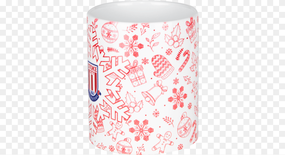 Christmas Pattern Mug Lampshade, Cup, Paper Png