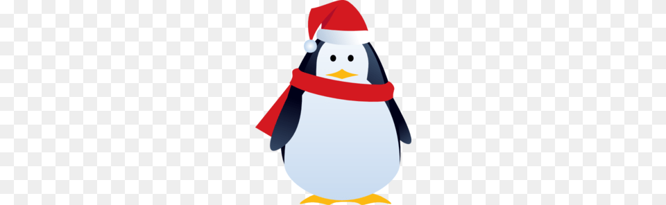 Christmas Penguin Clip Art, Nature, Outdoors, Winter, Snow Free Png