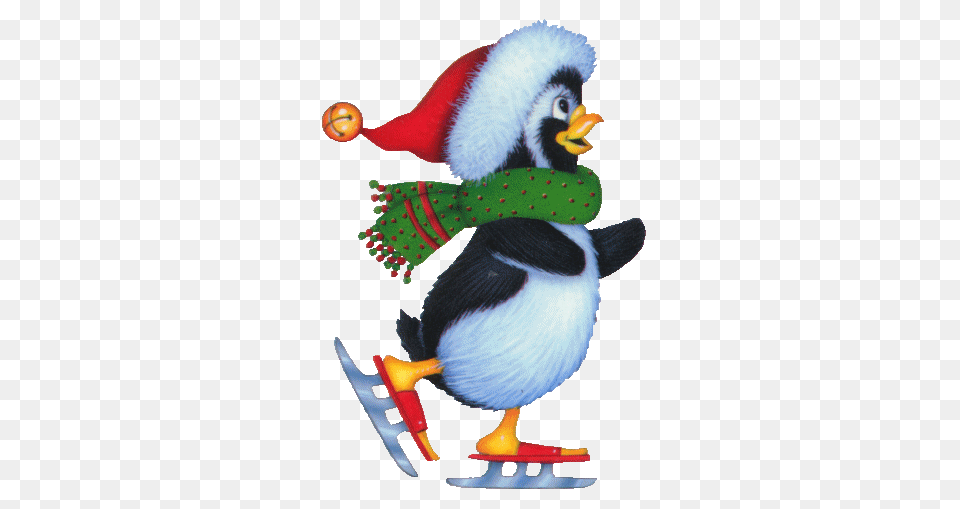 Christmas Penguin Clip Art Clip Art, Animal, Beak, Bird Free Transparent Png