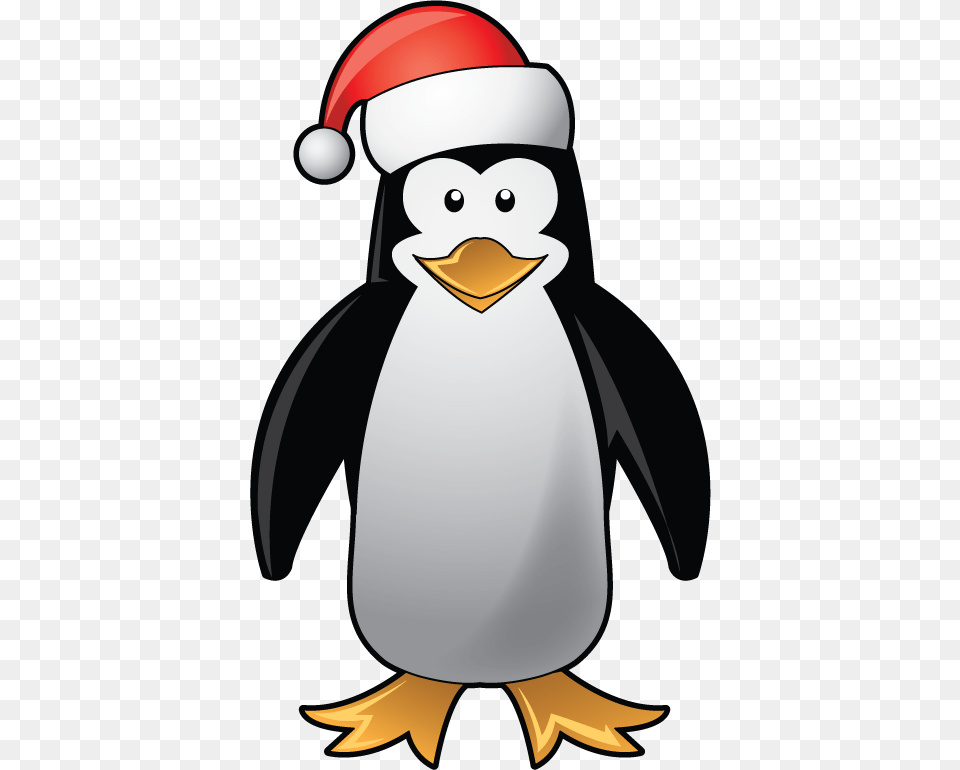 Christmas Penguin Clipart, Animal, Bird, Nature, Outdoors Free Png Download