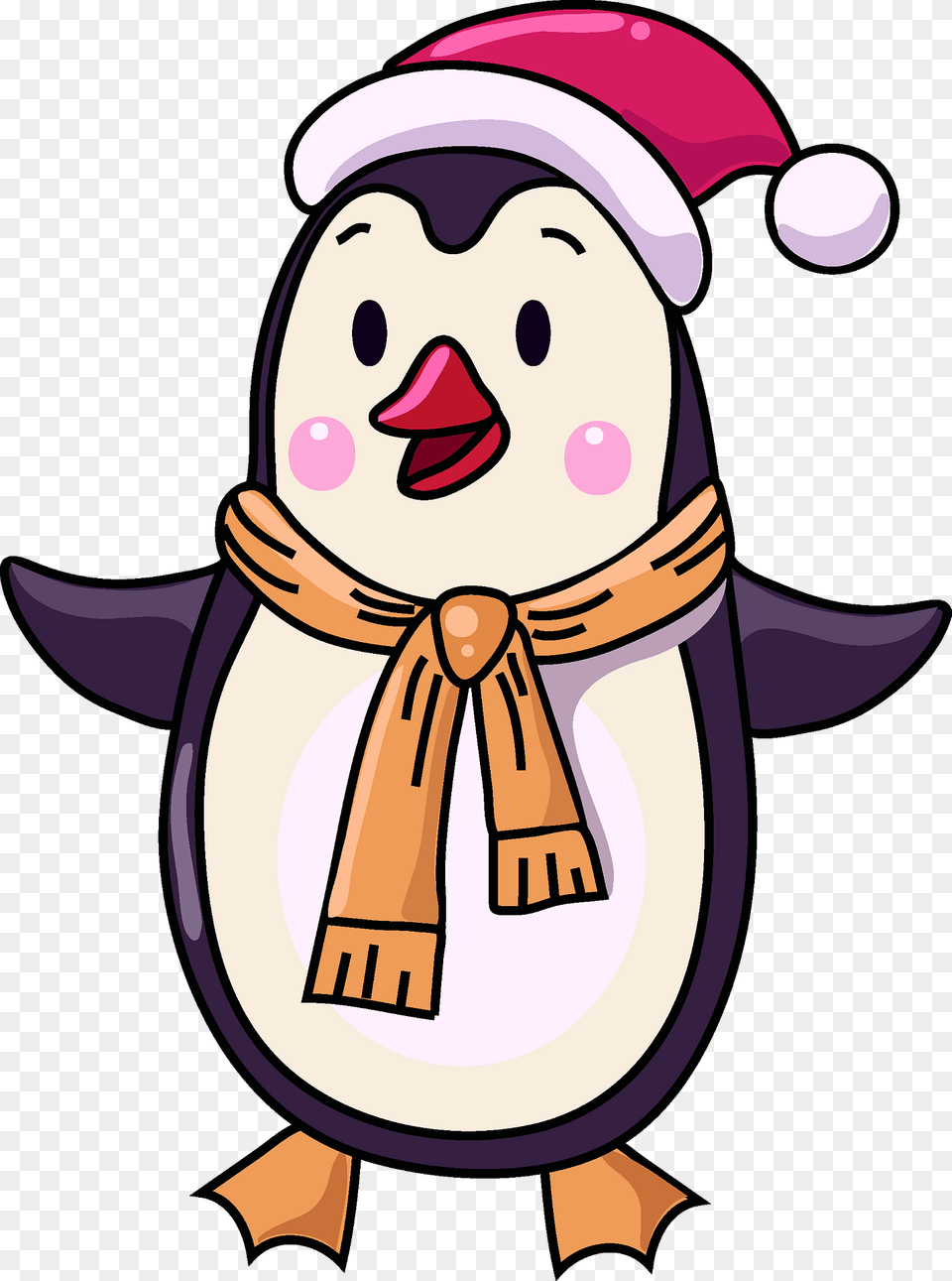 Christmas Penguin Clipart, Winter, Nature, Outdoors, Baby Free Png Download