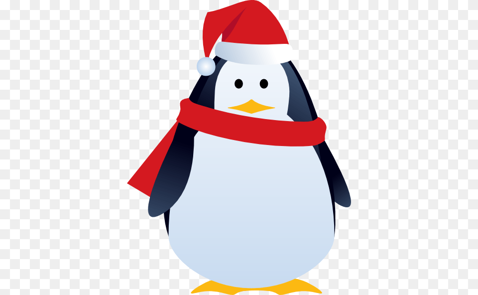 Christmas Penguin Clipart Collection, Nature, Outdoors, Winter, Snow Free Png Download